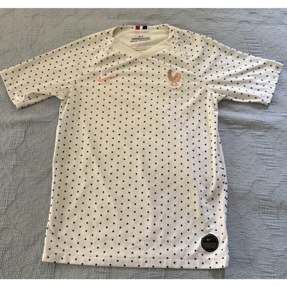 Nike France National Team Soccer Jersey Womens XL 2019 Away Kit World Cup